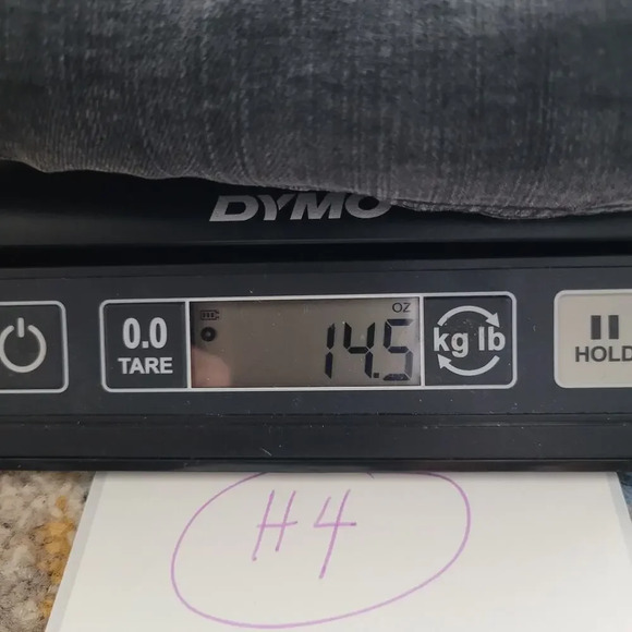 Madewell Women's Demi-Boot Cropped Jean Size 25 Black Wash Button Fly Raw Hem - Picture 11 of 11